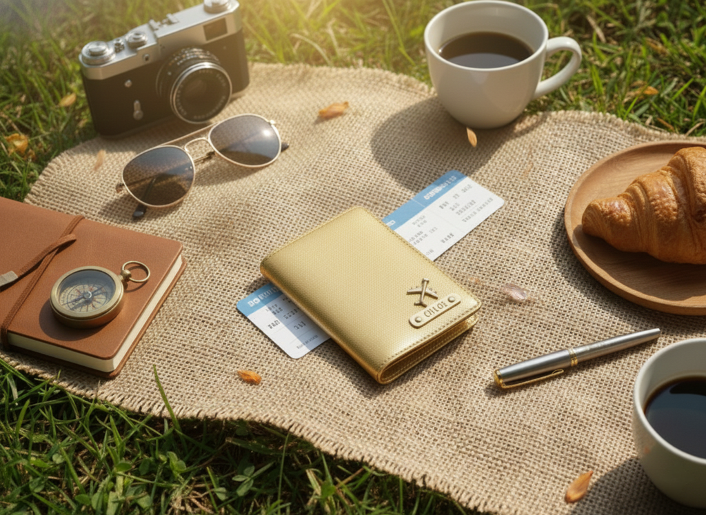 Personalised Passport Cover (1 charm)