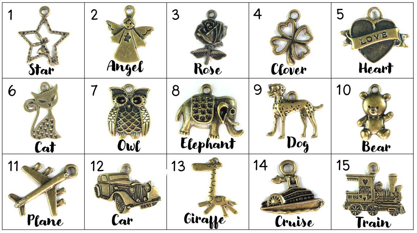 Personalised Passport Cover (1 charm)