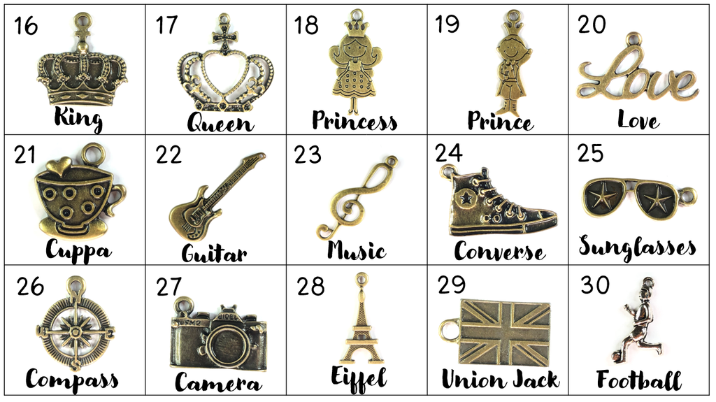 Personalised Passport Cover (3 Charms)